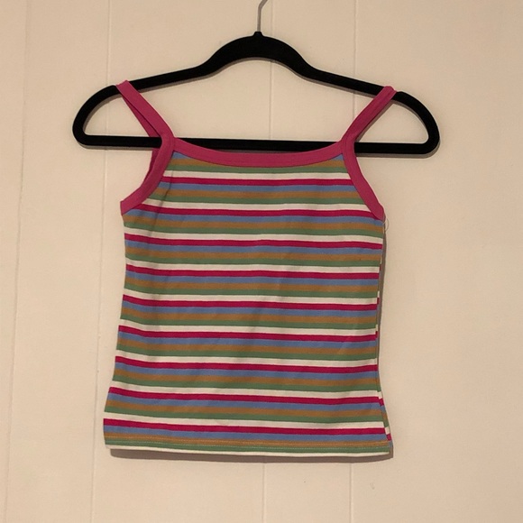 Y2K striped cami tank top (3) - Picture 4 of 4